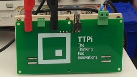 TTPi logo on a PCB